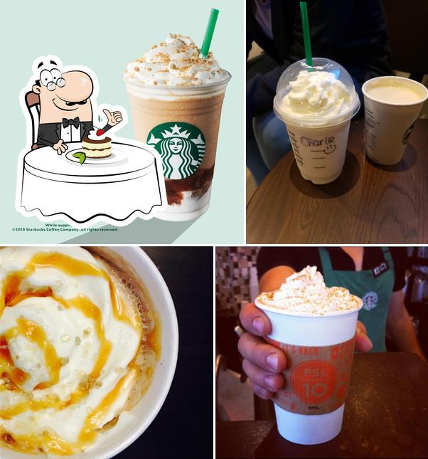 Starbucks sert un nombre de desserts