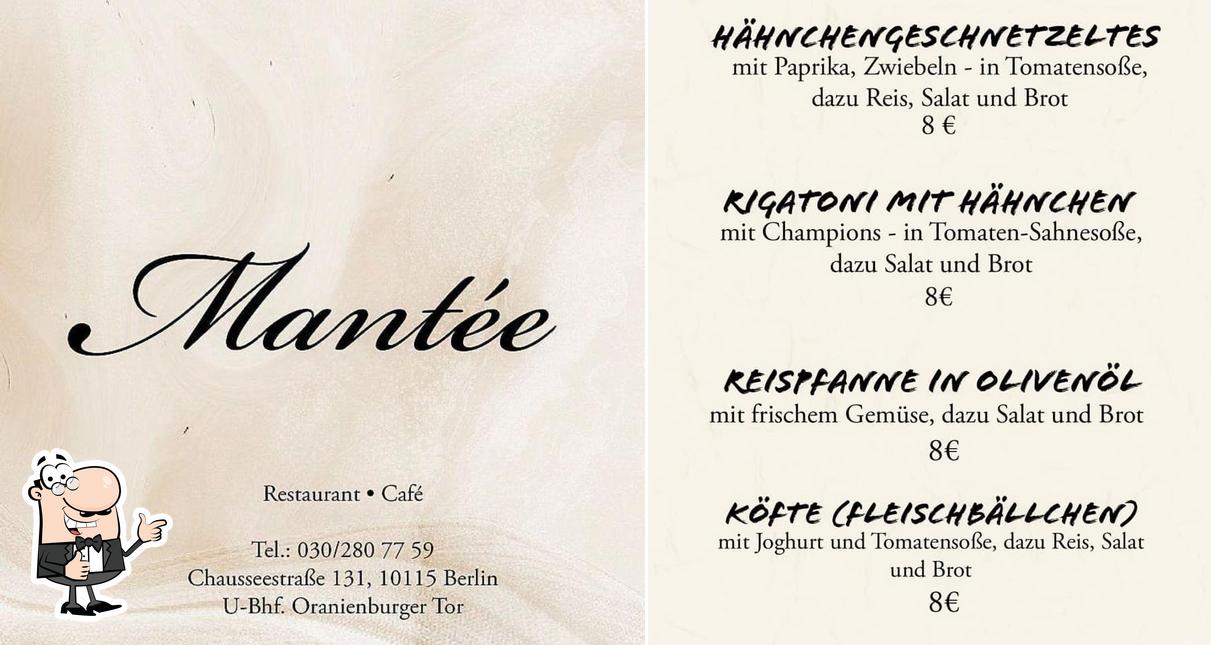 Look at the photo of Restaurant Mantée