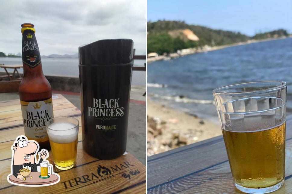 Quiosque Terra e Mar offerece uma seleção de cervejas