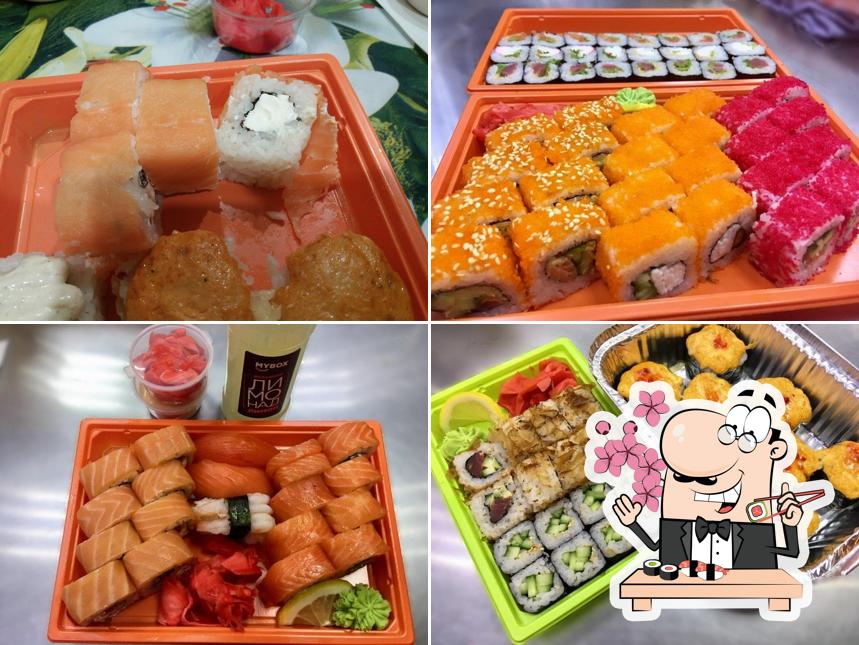 Les sushi sont disponibles à MYBOX