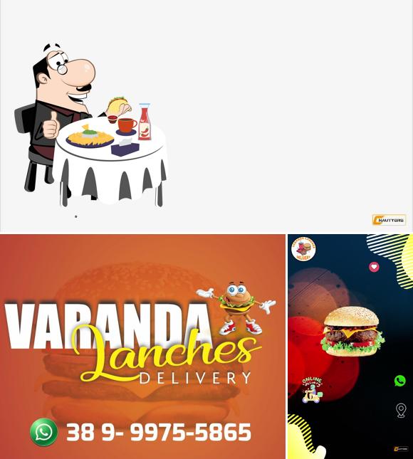 Peça um hambúrguer no Varanda Lanches delivery