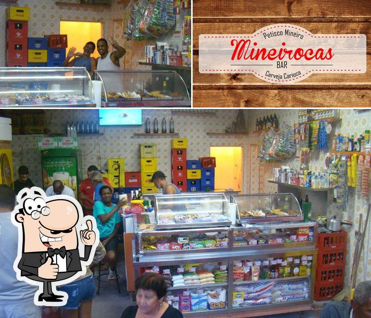 See this picture of Mineiroca's Bar