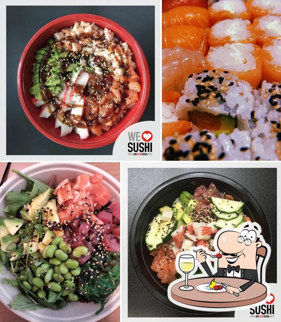 Cibo al We love sushi di Trieste