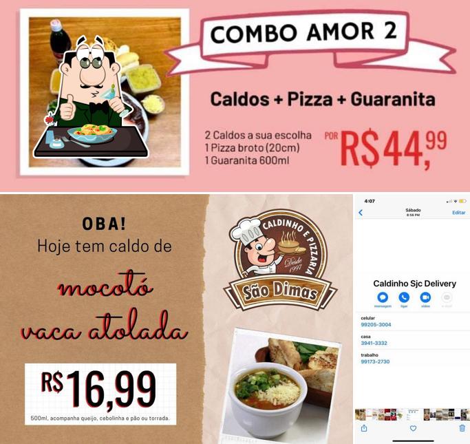 Comida em Caldinho São Dimas