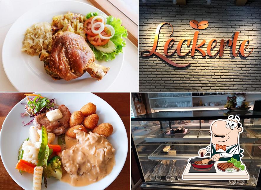 Leckerle Cafe’& Restaurant tiene recetas con carne