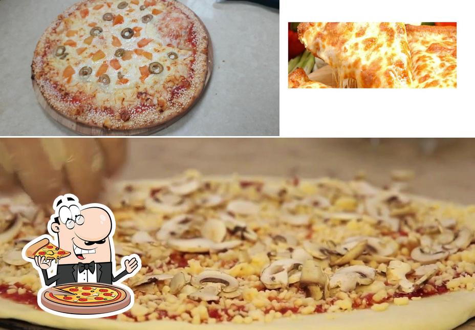 A פיצה פריז, vous pouvez prendre des pizzas