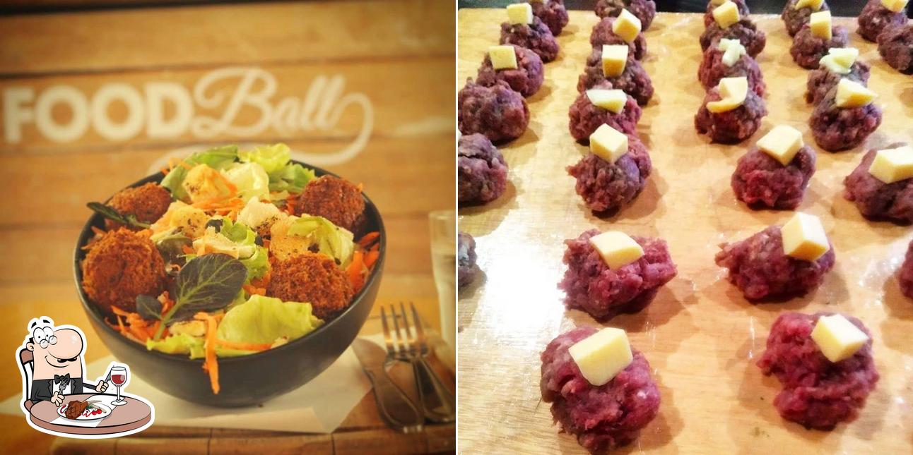 Prove pratos de carne no Foodball