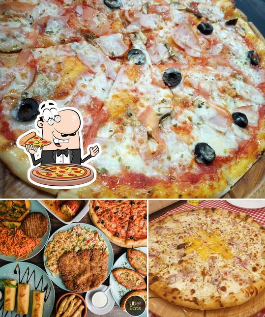 Elige entre diferentes formatos de pizza