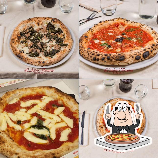 Try out various kinds of pizza