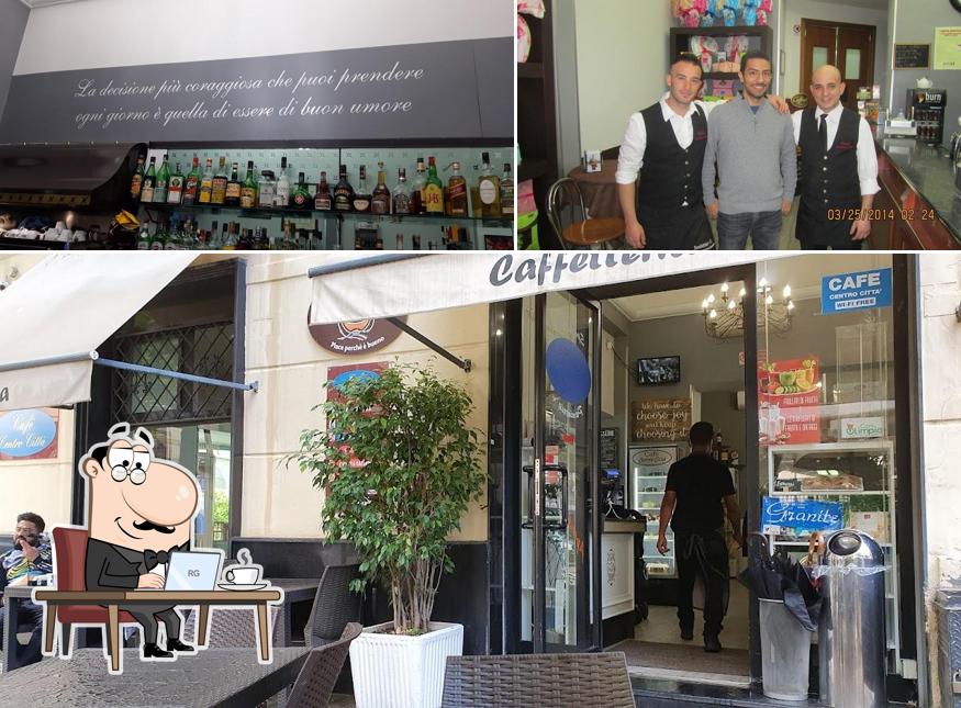 La foto di interni e birra da Caffè Centro Città