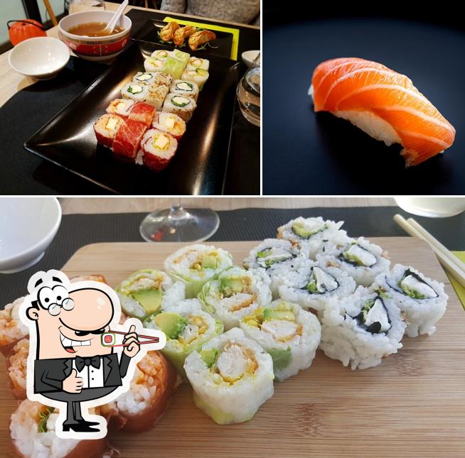 Les sushi sont disponibles à L'Atelier du Sushi