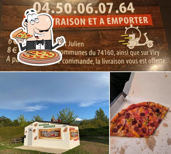 Essayez des pizzas à Pizza Bay