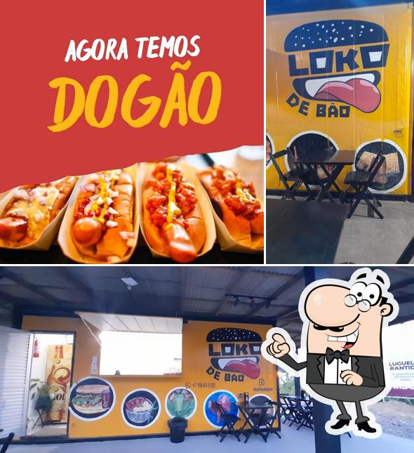 O exterior do Loko de Bão burguer