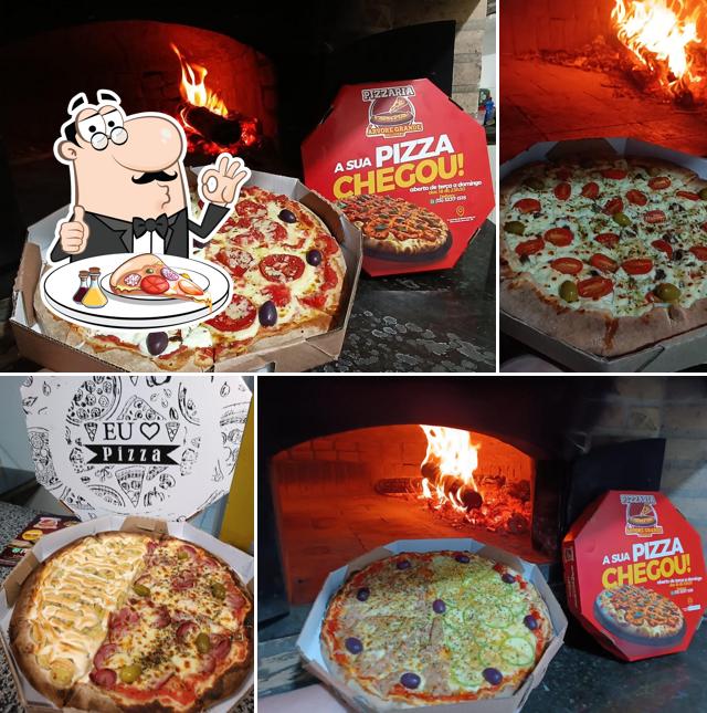 Consiga pizza no Pizzaria Arvore grande