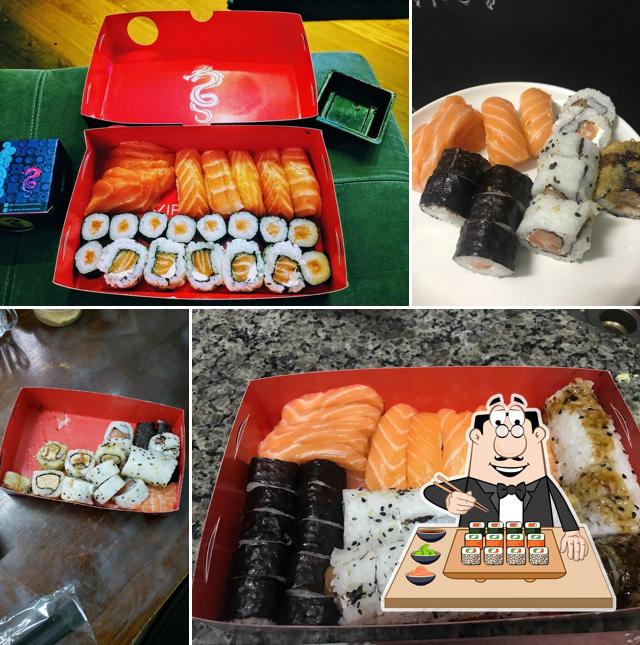 Prueba uno de sus diferentes tipos de sushi