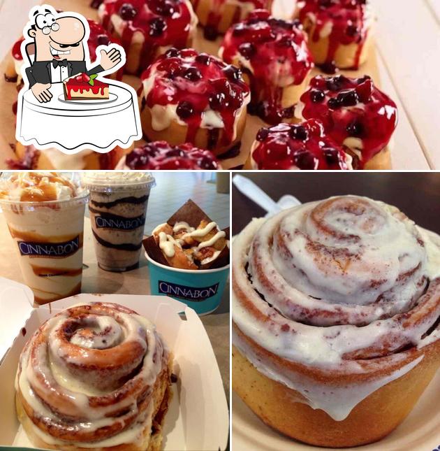 Cinnabon propose un nombre de desserts