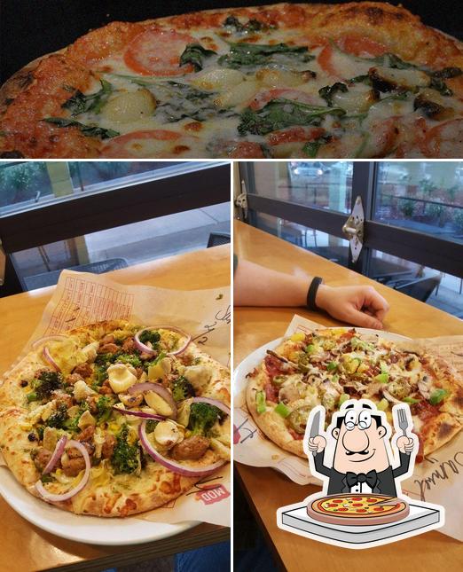 Попробуйте пиццу в "MOD Pizza"