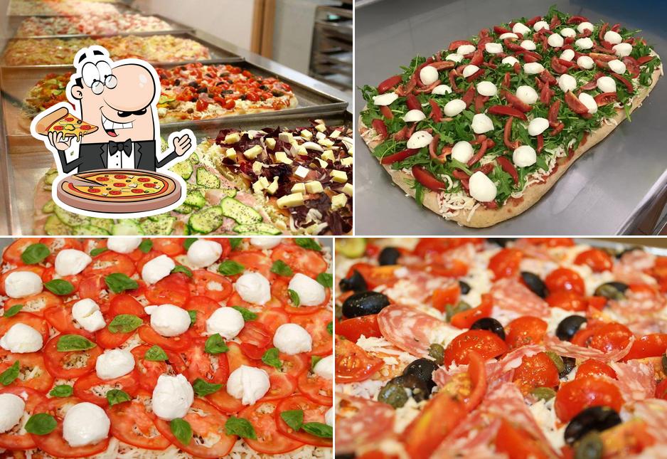 Pick pizza at Pizzeria Al Taglio di Borgo Trento