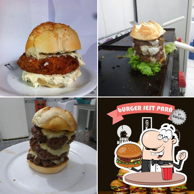 Delicie-se com um hambúrguer no Home Burgers Belém