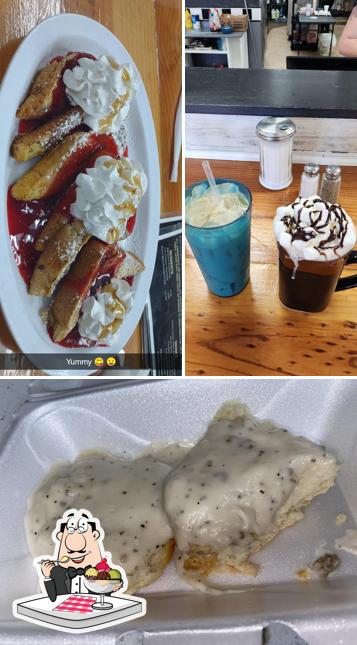 Capio's Cafe offers a selection of desserts
