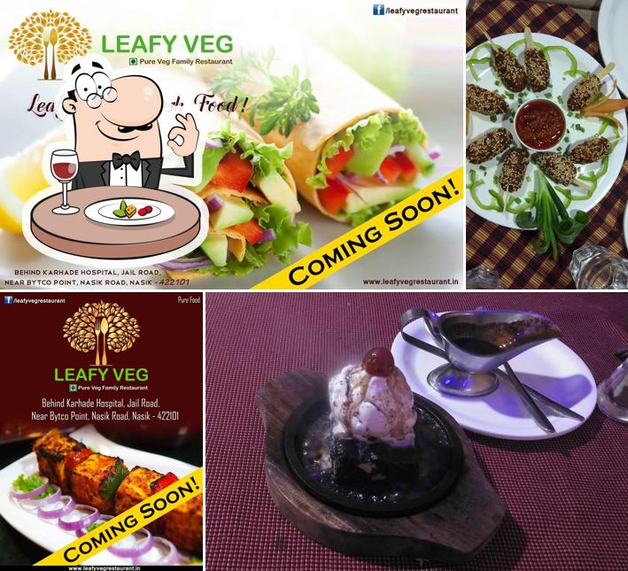 Food at Leafy Veg & Non-Veg Bar Restaurant