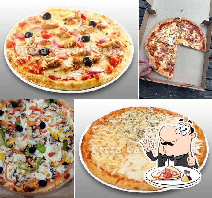 Choisissez des pizzas à Pizza Casa Presto