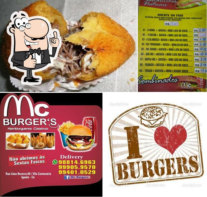 See the image of Mc Burguer's