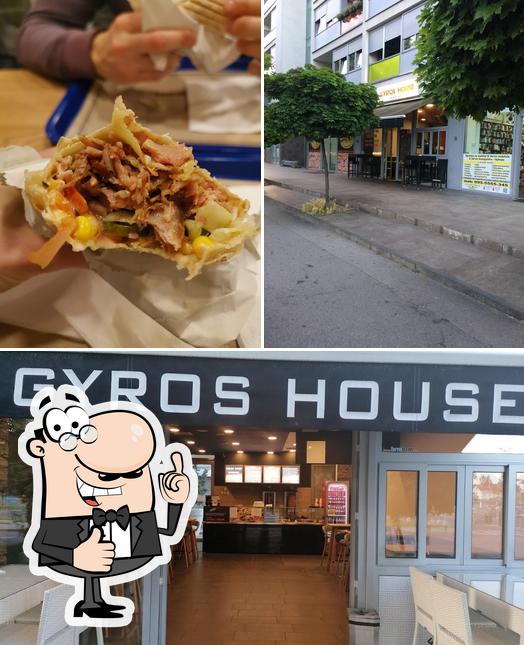 Look at the pic of Gyros House