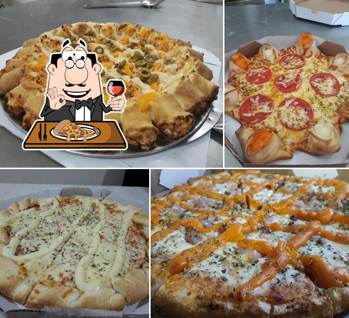 Escolha diversos tipos de pizza