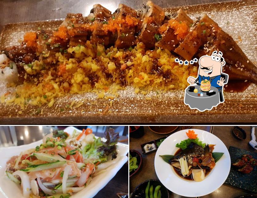 Еда в "Kaizen Sushi & Hibachi"