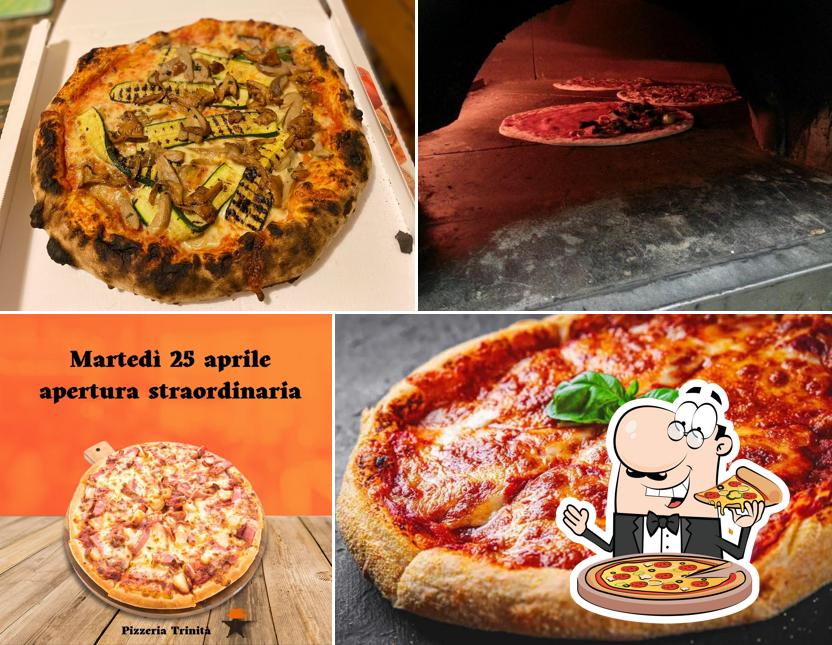 Prenez des pizzas à Pizzeria Trinità