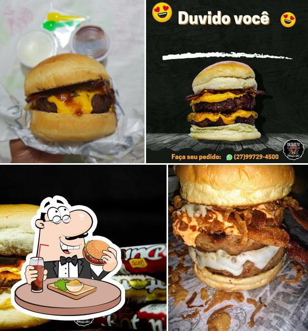 Os hambúrgueres do Deguste Burguer Grill irão saciar diferentes gostos