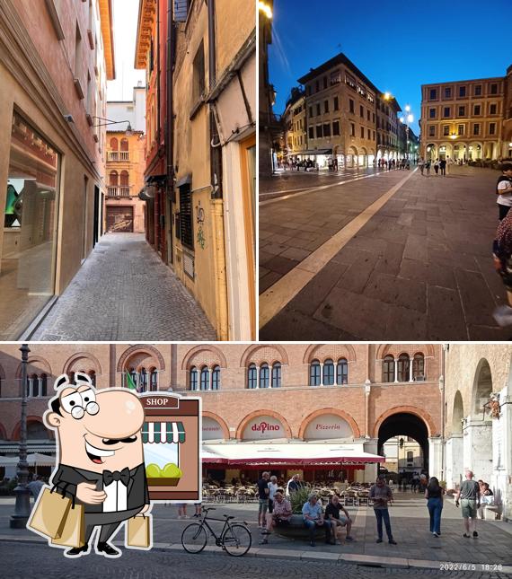 Gli esterni di Da Pino Piazza dei Signori