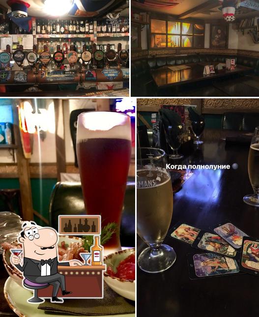 Las fotografías de barra de bar y bebida en Beer House