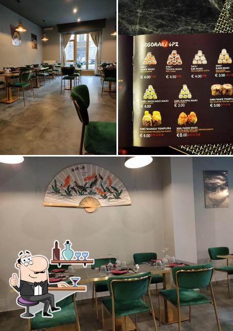 L'intérieur de Poke Sushi Ramen Shop