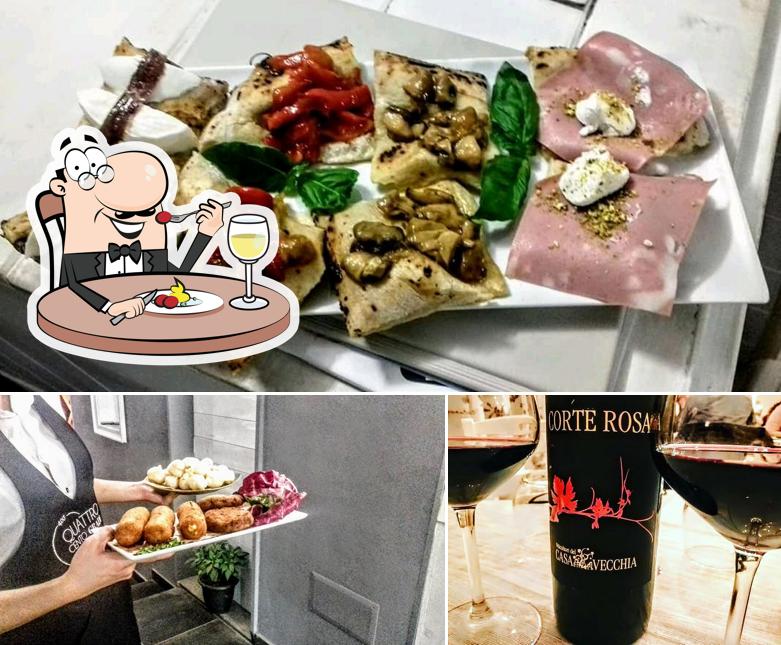 Dai un’occhiata alla foto che presenta la cibo e vino di Quattrocento Gradi Pizzeria Formicola (CE)