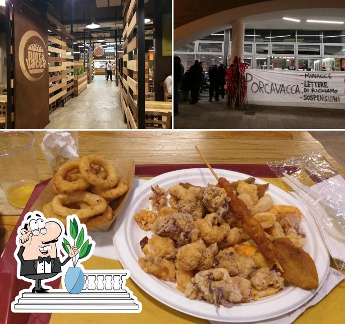 Porca Vacca si caratterizza per la esterno e cibo