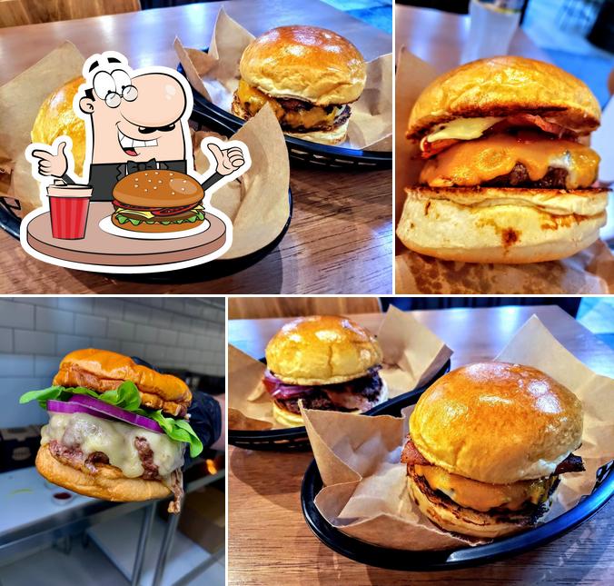 Delicie-se com um hambúrguer no Ferris Burger