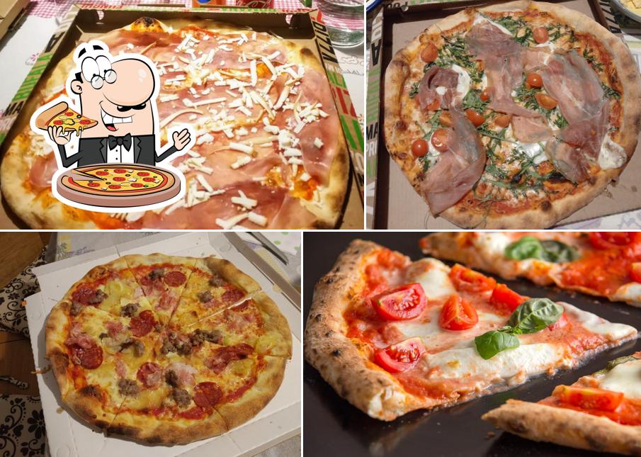 Scegli tra le molte varianti di pizza