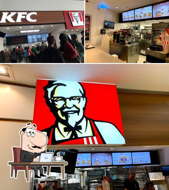 L'intérieur de KFC Tunisia Mall