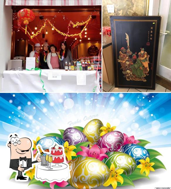 Questa è la immagine che raffigura la nozze e cibo di Orchid Siam