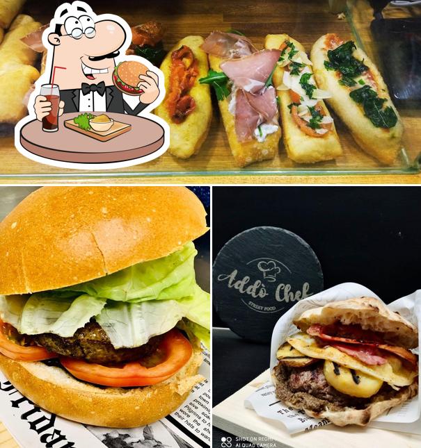 Prova un hamburger a Addò Chef street food