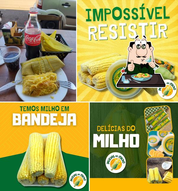 Comida en Delicias do milho