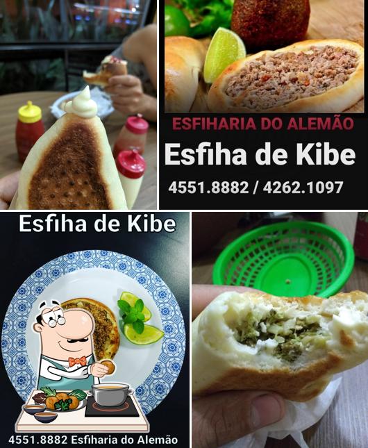 Falafels em Esfiharia do Alemão