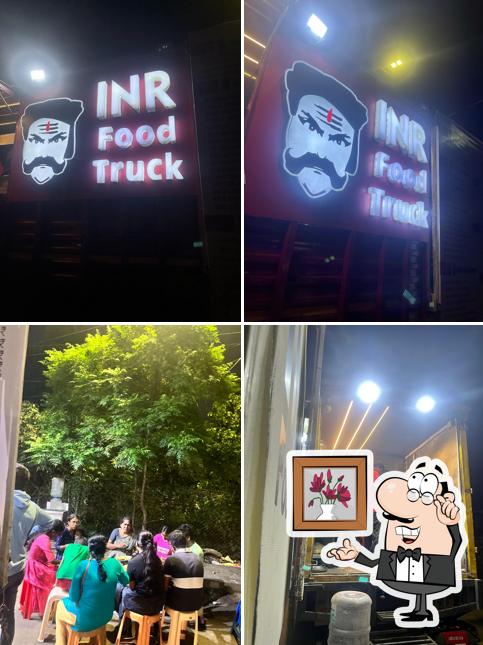 The interior of INR Food Truck Alandur