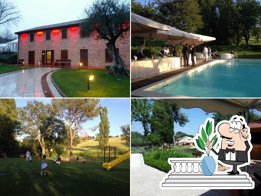 Gli esterni di Olimpo Country House