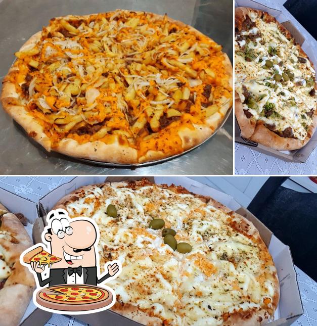 Consiga diversos estilos de pizza