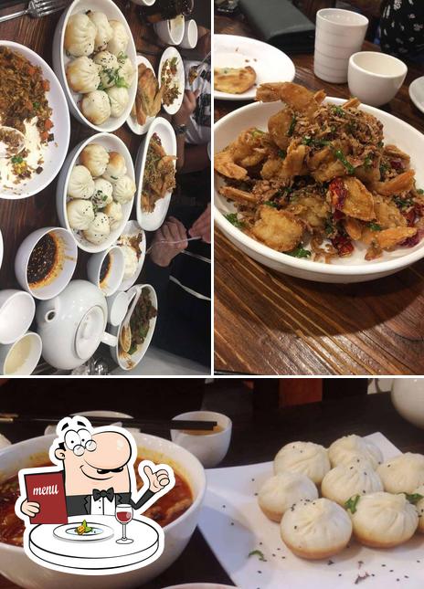 Food at Shanghai Fried Dumpling