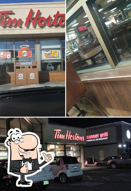 Voici une photo de Tim Hortons