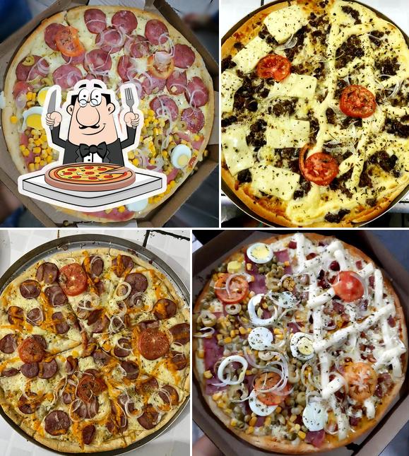 No Cantina da pizza, você pode degustar pizza